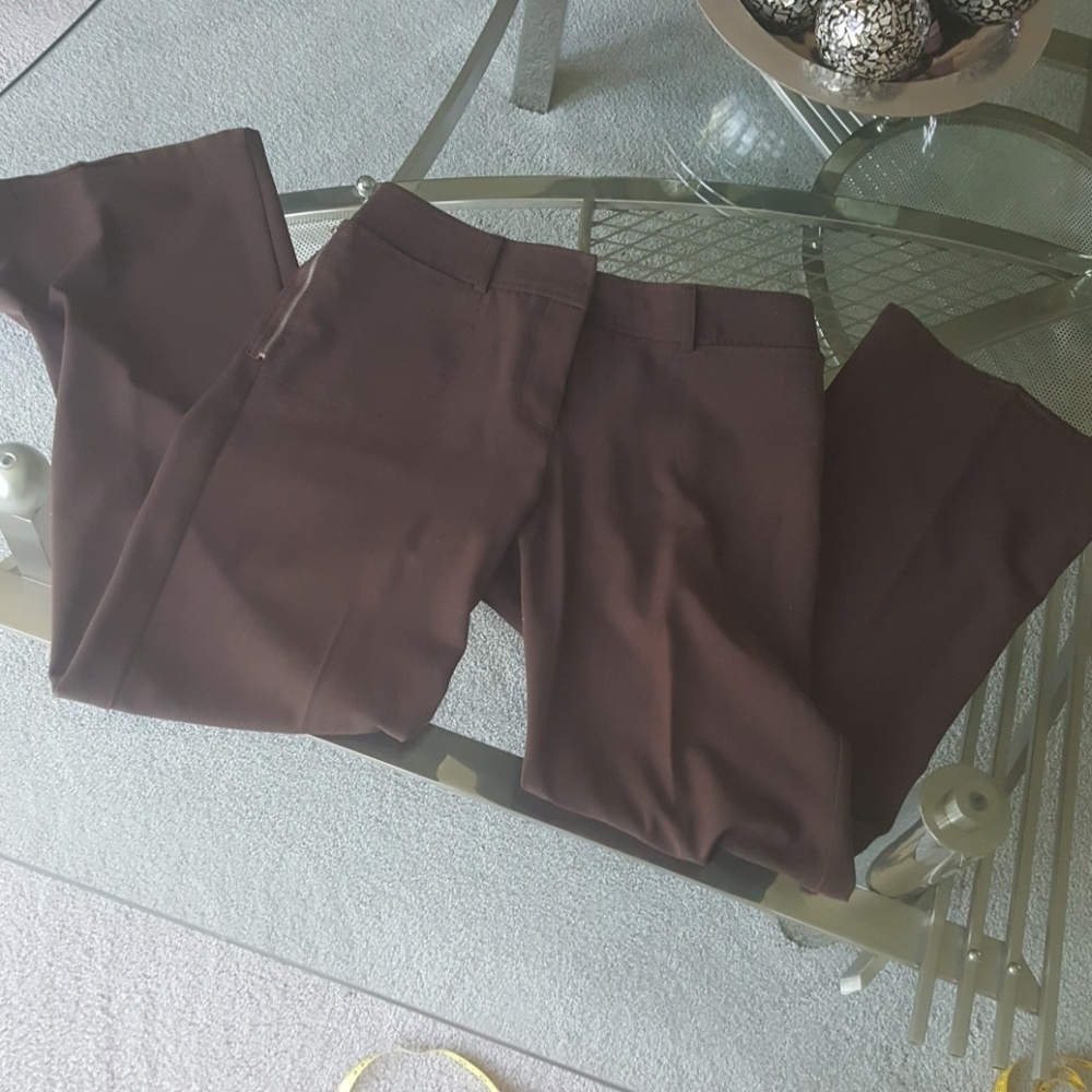 Brown " parallel"  pant size 10. Cute pockets